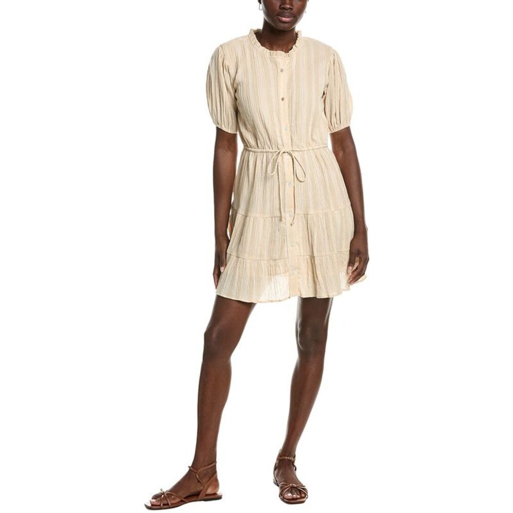 Garrie B Womens  Novelty Mini Dress, Tan
